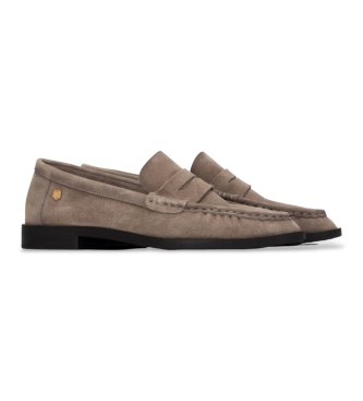 Carmela Mocassins de Pele 164389 taupe