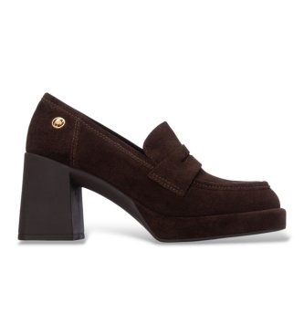 Carmela Mocassins de Couro 164400 marrom