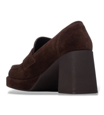 Carmela Mocassins de Couro 164400 marrom