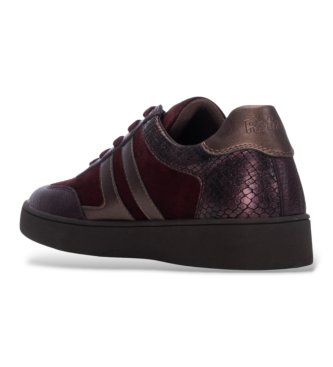 Refresh Turnschuhe 176085 granatrot