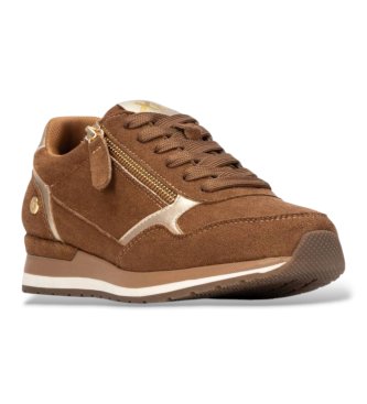 Xti Light brown sneakers 146368