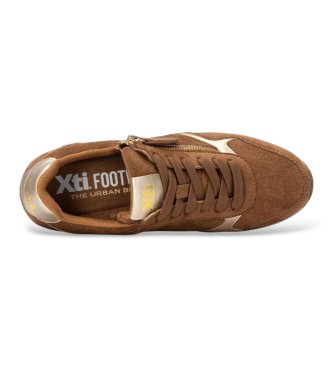 Xti Light brown sneakers 146368