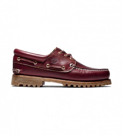 Acheter Timberland Nautical Authentics 3 Eye Classic Lug bordeaux