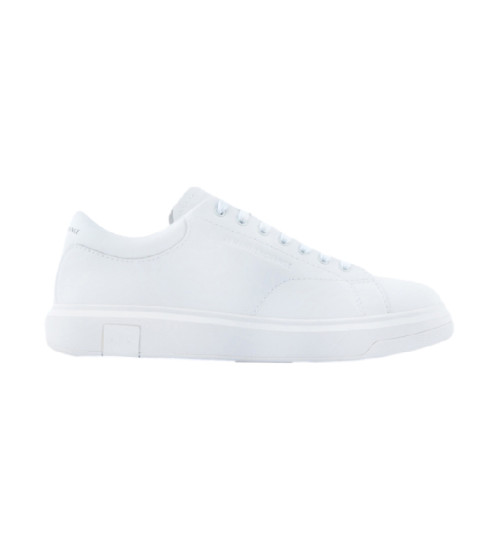 A|x Armani Exchange Zapatillas De Piel Action Blanco