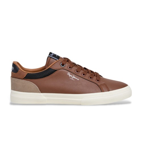 Pepe Jeans Zapatillas Kenton Court Marrón