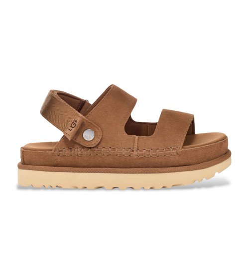 Comprar UGG Sandálias de couro Goldenstar Glide castanhas