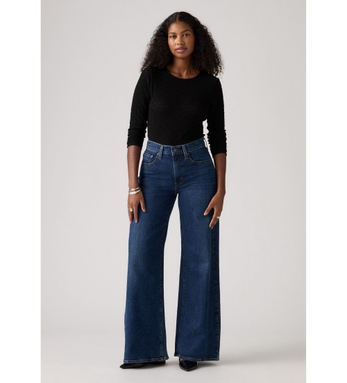 Levi's Jeans 728 gamba larga blu