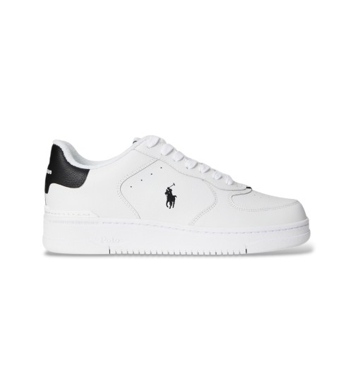 Buy Polo Ralph Lauren Masters Court white leather trainers