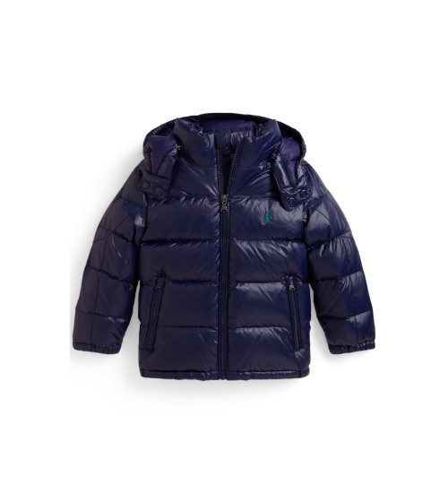 Köp Polo Ralph Lauren Gorham dunjacka med huva marin