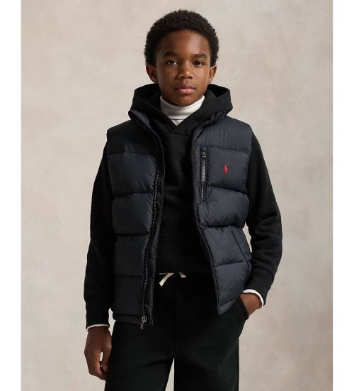 Comprar Polo Ralph Lauren Colete de penas Gorham preto