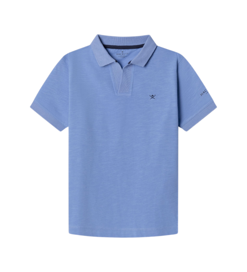 Køb Hackett London Johnny Collar-poloskjorte i blå