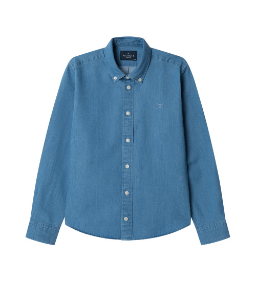 Comprar Hackett London Camisa Denim azul