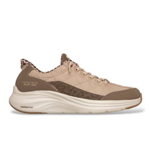 Comprar Skechers Tênis Slip-Ins: Contour Foam - Cozy Fit Leopard Dream castanho