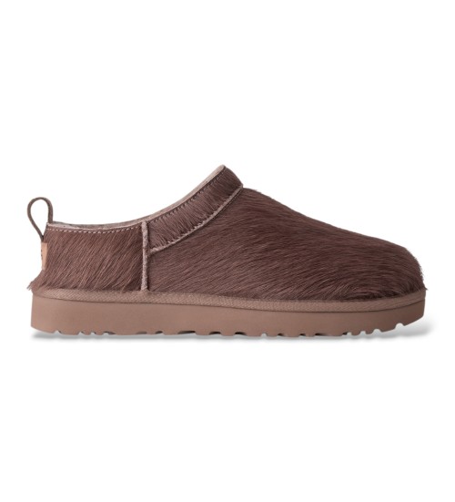 UGG Botines De Piel Classic Micro Calf Hair Marrón