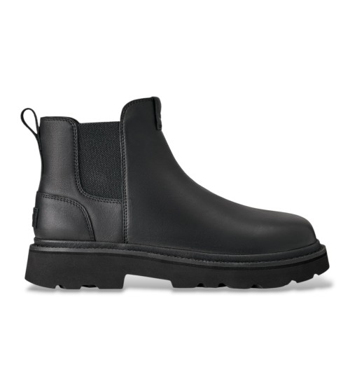 UGG Botines De Piel Chelsea Lug Negro