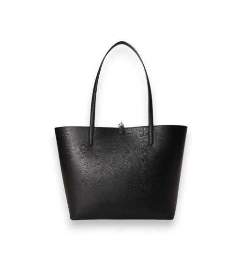 Lauren Ralph Lauren Vendbar tote-taske i sort