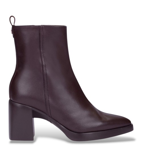 Wonders Botines L-1601 De Piel Granate