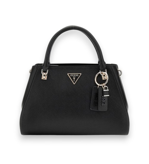 Comprar Guess Bolso de mano Noelle saffiano negro