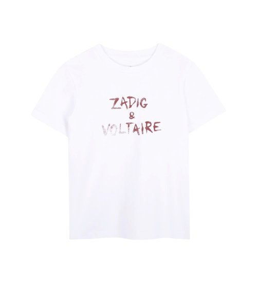 Acheter Zadig & Voltaire T-shirt Print blanc