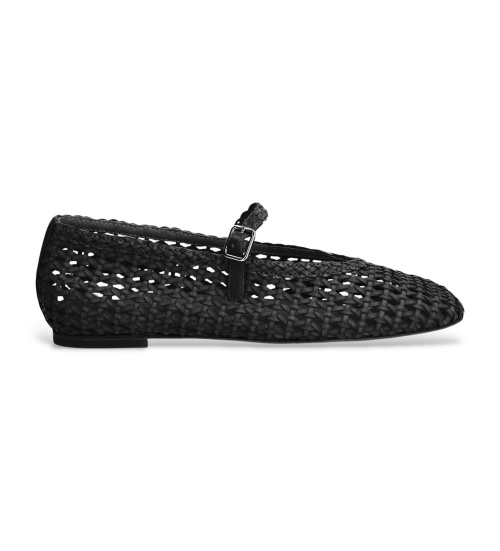 ALPE Bailarinas De Piel Pretty Negro