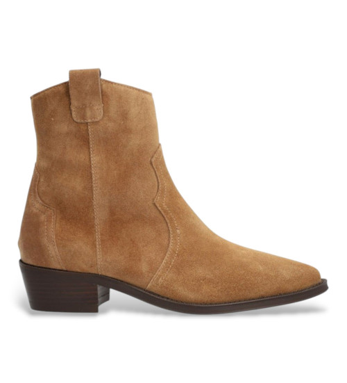 Comprar Alpe Botins Nevada em pele castanha