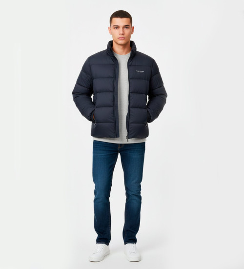 Buy A|X Armani Exchange Navy Soft Jacket