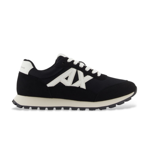 Nakup Armani Exchange Logotip trenerjev črna