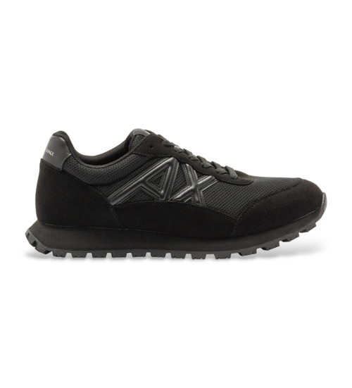 A|x Armani Exchange Zapatillas Con Logotipo En Contraste Negro