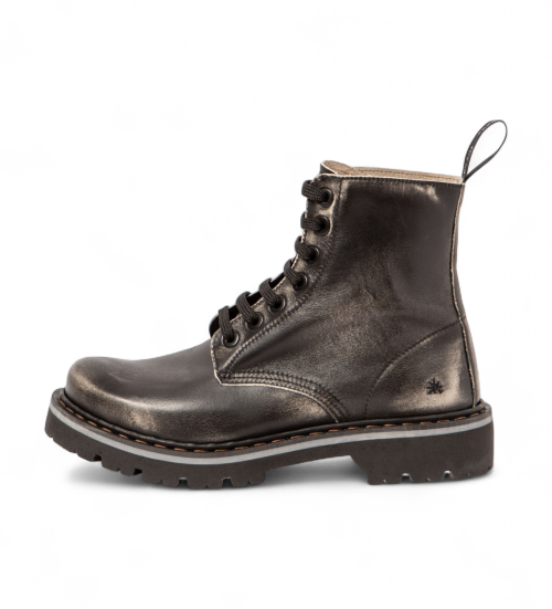 ART Botines De Piel 1166 Marina Negro