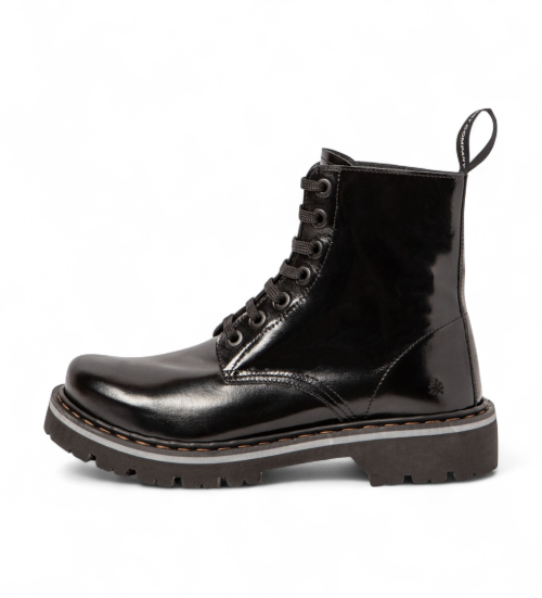 ART Botines De Piel 1166 Marina Negro