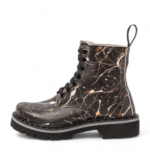 ART Botines De Piel 1166P Negro