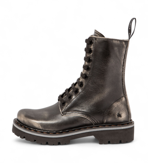 ART Botines De Piel 1167 Marina Negro