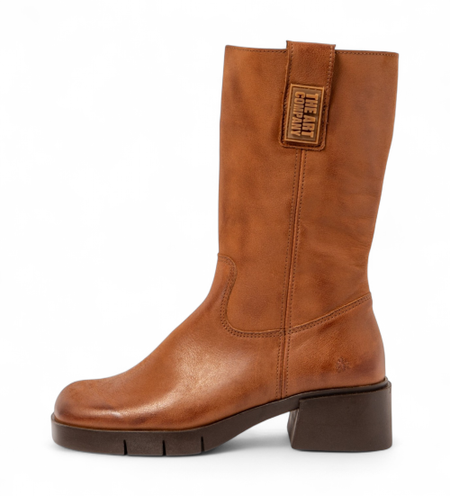 ART Botas De Piel 1286 Varsovia Marrón