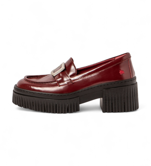 ART Zapatos De Piel 1372 York Granate