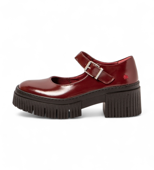ART Zapatos De Piel 1373 York Burdeos