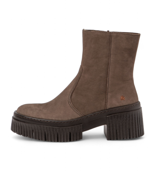 ART Botines De Piel 1374 Marrón