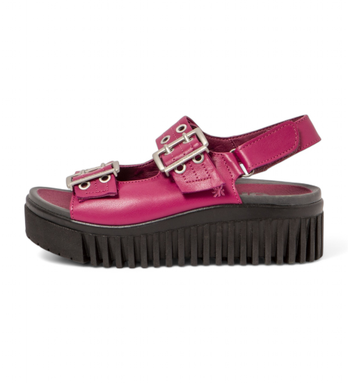 ART Sandalias De Piel 1579 Brighton Rosa