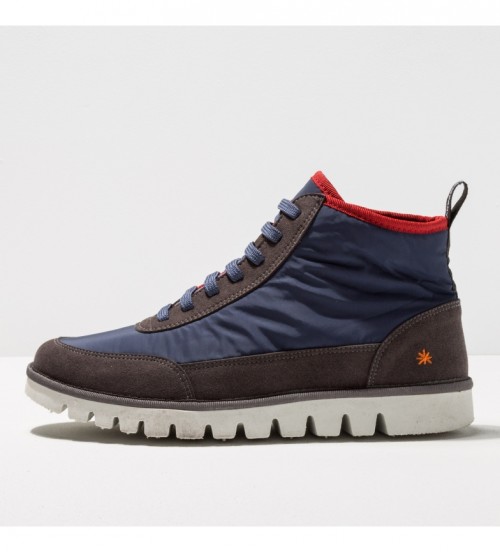ART Zapatillas ABOTINADAS1585 Ontario Azul