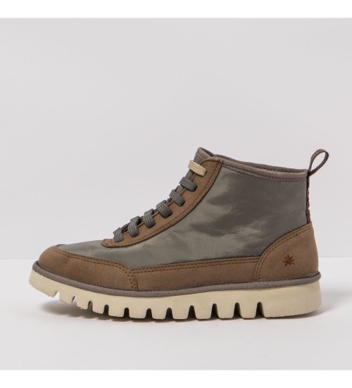 ART Botines De Piel Gris