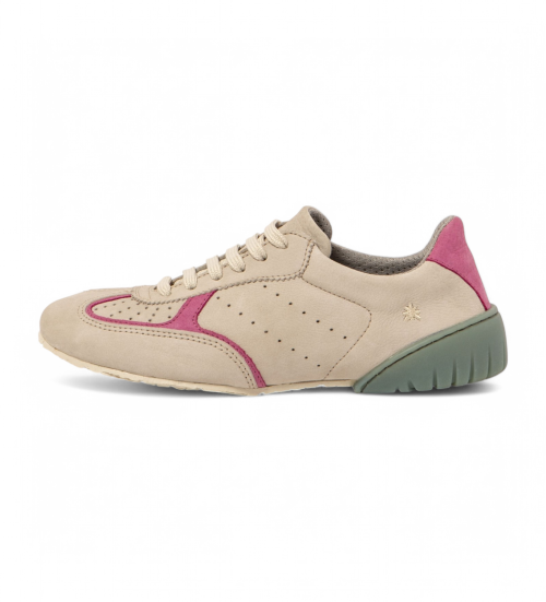 ART Zapatillas De Piel 1744 Nantes Beige