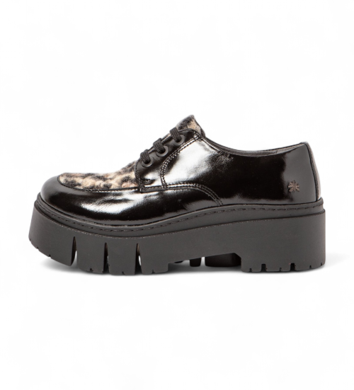 ART Zapatos De Piel 1765 Leeds Negro