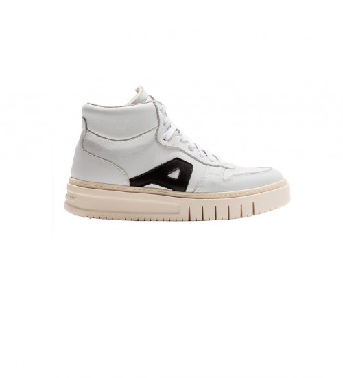 ART Zapatillas De Piel 1778 Belleville Blanco