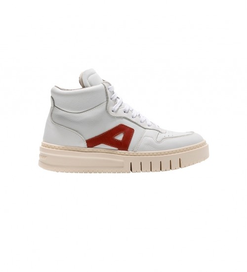ART Zapatillas De Piel 1778 Belleville Blanco