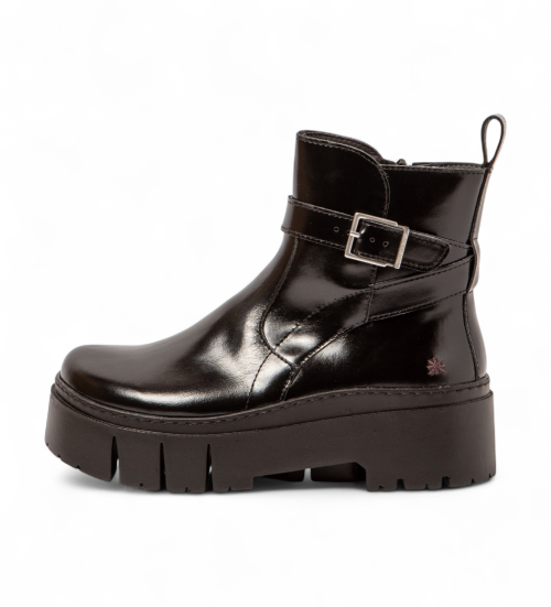 ART Botines De Piel 1795 Leeds Negro