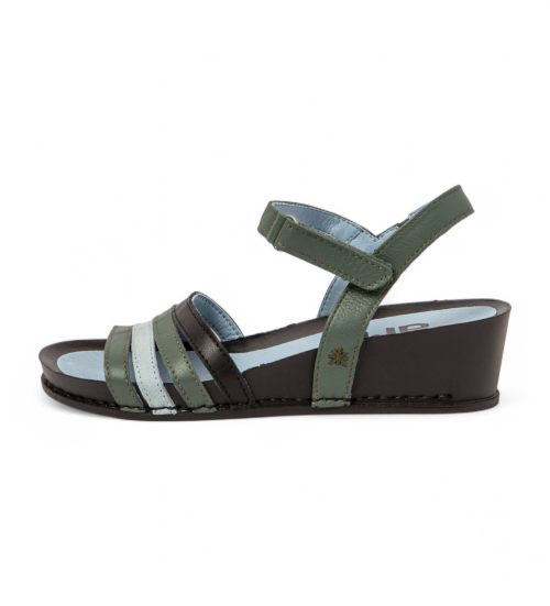 ART Sandalias De Piel 1943 I Imagine Multicolor