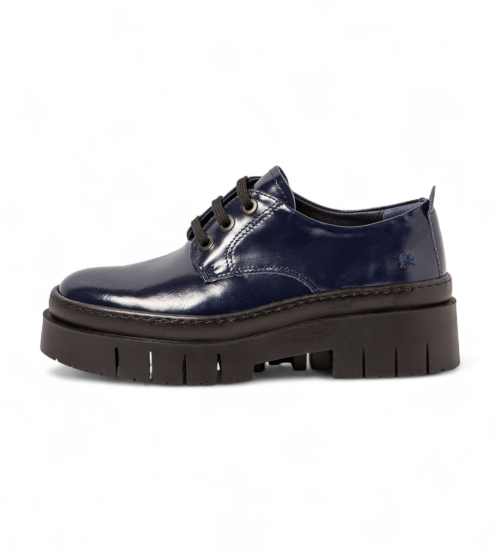 ART Zapatos De Piel 1952 Amberes Negro