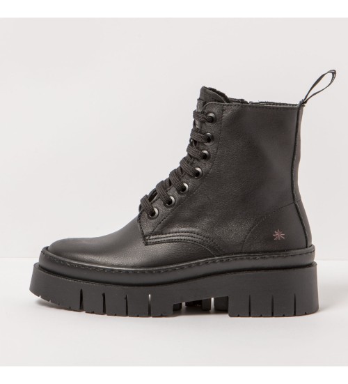 ART Botines De Piel 1953 Negro