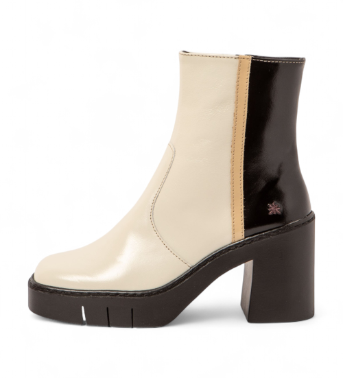 ART Botines De Piel 1974 Berna Beige