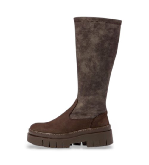 ART Botas De Piel 1956 Amberes Marrón