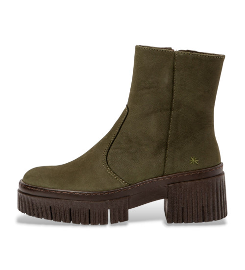 ART Botines De Piel 1374 Verde